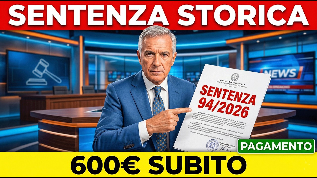 600 EURO di Arretrati in Arrivo: La Sentenza che Premia i Pensionati!