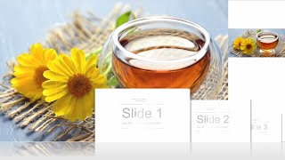 Interactive presentation template Tea / Интерактивный шаблон презентации Чай