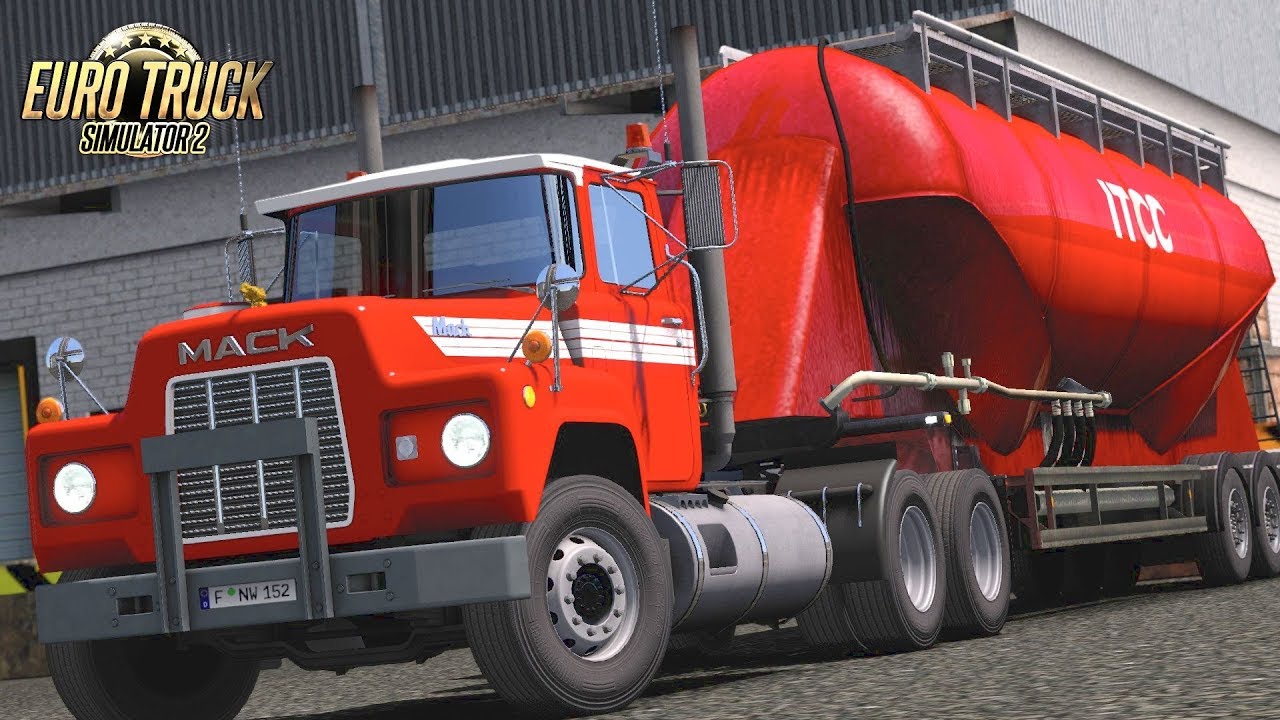 Mack R Mod Euro Truck Simulator 2 Cement To Poland