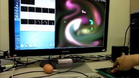 ArduMT + TUIO Application