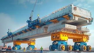 Extremely Modern Super Bridge Construction, Method Bridge Casting.