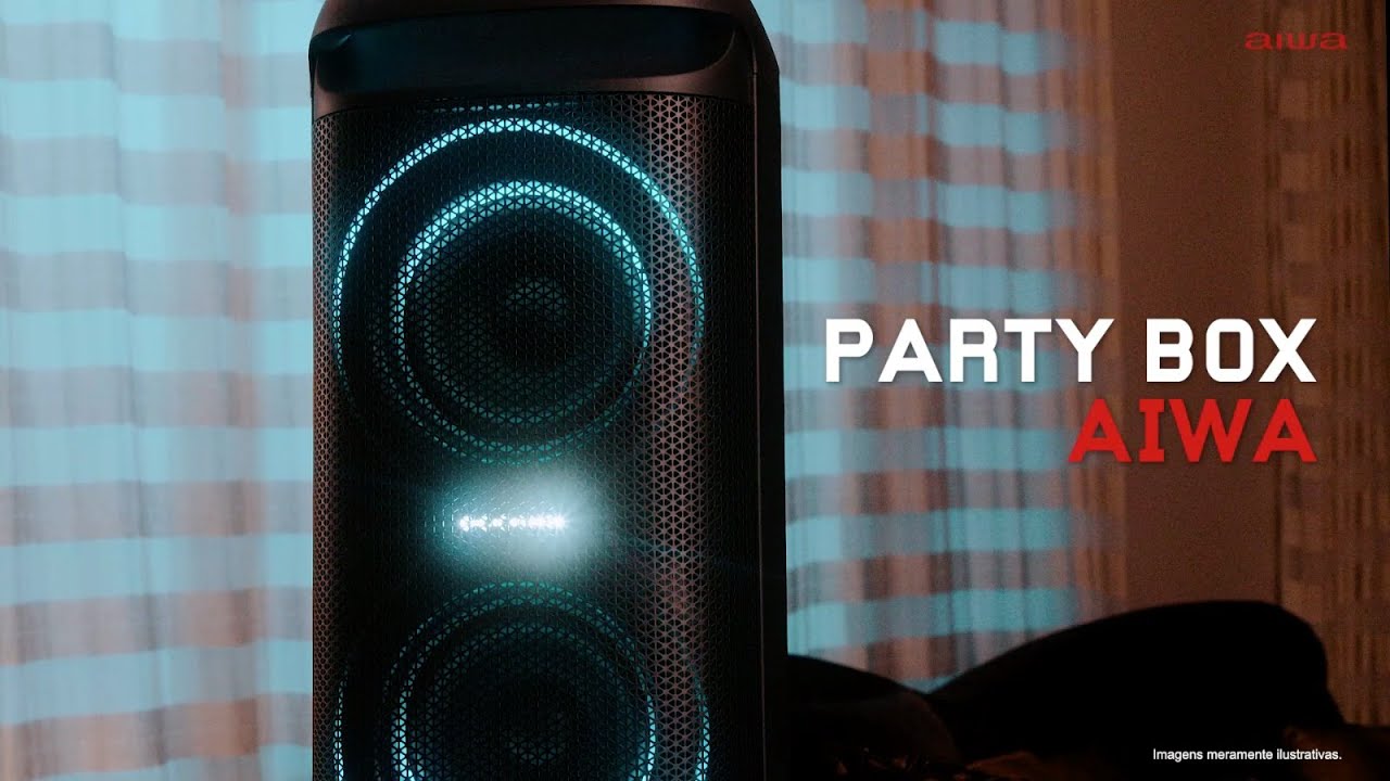 saナイトアイボーテ　4個セット Party Box Aiwa AWS-PB-08 Bivolt