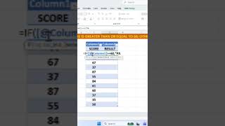 Excel me Pass/Fail aur Grade kaise nikale? | Excel IF Function Tutorial in Hindi 2.