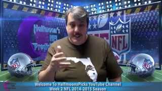 2014 - 2015 NFL Football Season - Week 2 Predictions with Spreads