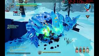 Dauntless late revive & stuck animation bug