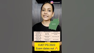 CUET PG 2023 Exam dates out 🔥| CUET UG exam postponed | Priyanshi Jain | Sagar University