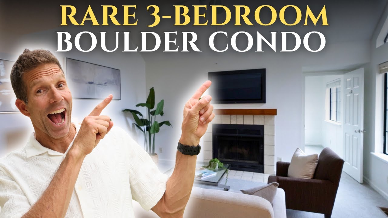 Touring a Rare 3-Bedroom Boulder Condo Under $450K | Powderhorn Walkthrough