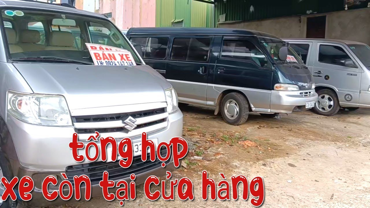 Tổng hợp một số mẫu xe còn tại cửa hàng,8 chỗ,9 chỗ không hết đời,16 chỗ,tải van | Ô-tô Thanh Xuân