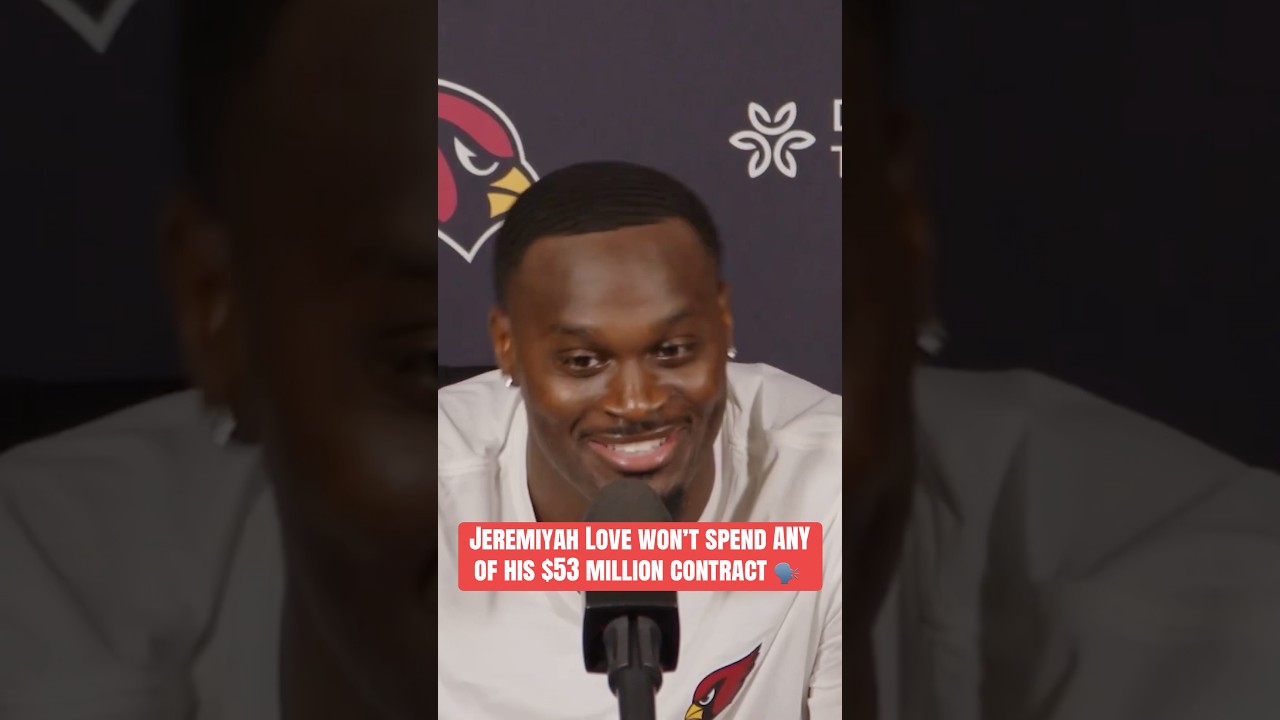 NFL rookie WON’T SPEND $53M contract 💰