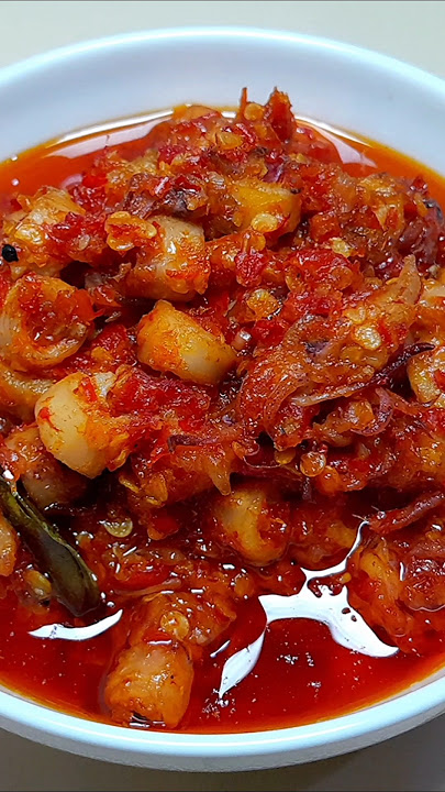 GAK PERLU BELI, BIKIN SENDIRI SAMBEL CUMI ASIN.