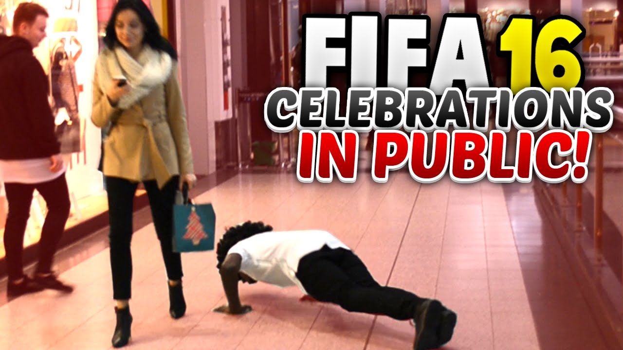 Public Fifa 16 Celebrations!
