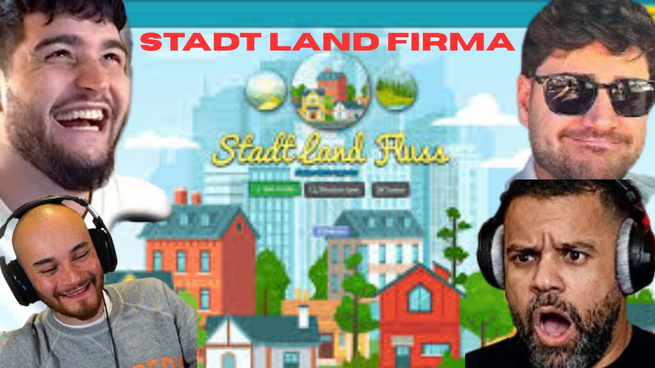 Gtasty spielt Stadt Land Fluss mit Eli Marli und Ali Bumaye KOMPLETT FIRMA !!!