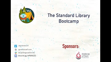 The Standard Library Bootcamp