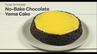 No-Bake Chocolate Yema Cake Recipe