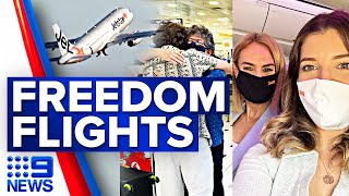 Trans-Tasman Bubble: Momentous day as Australia and New Zealand resume flights | 9 News Australia