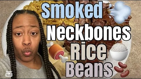 COOKING WITH TERESA: MAKING SMOKED NECKBONES, YELLOW RICE, & LIMA BEANS