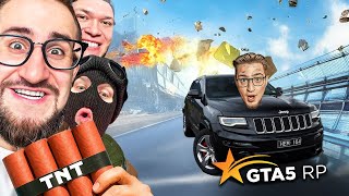 картинка: ИЩЕМ ТАЧКИ и ВЫИГРЫВАЕМ ОЛЕЖЕНЬКУ в GTA 5 RP