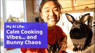 My AI Life: Calm Cooking Vibes… and Bunny Chaos