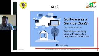 SAAS (Security as a Service) in Cloud Computing | Wireless Technologies for IOT | SNS Institutions