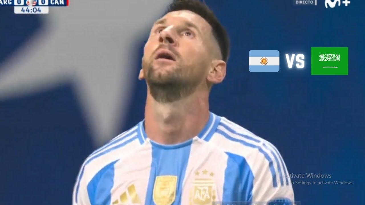 Argentina vs Saudi Arabia 🔥 | Messi Goal & Match Highlights