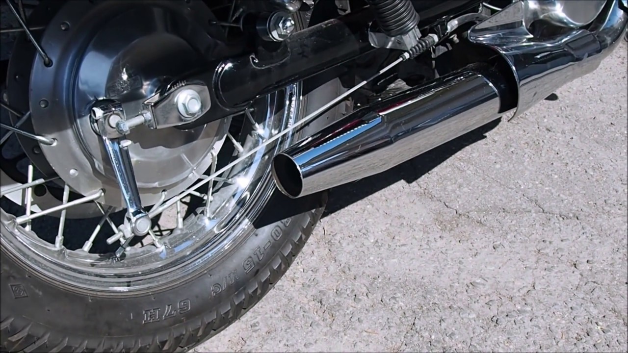 Dyna Muffler on a Suzuki s40