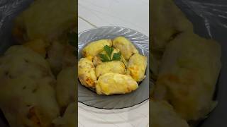 Куриные рулетики. Вкусно и быстро! #рецепты  #shorts