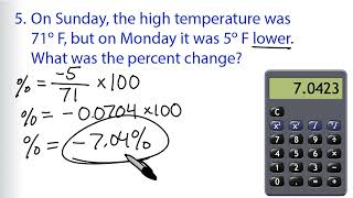 Math Antics Exercise Video 40: Calculating Percent Change