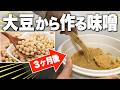 大豆から味噌作ったらマジで至高の領域