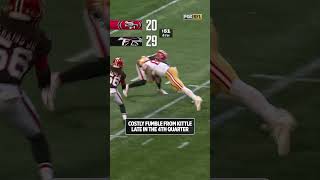 Falcons force the fumble to hand the 49ers their 1st loss of the season #falcons #49ers #football
