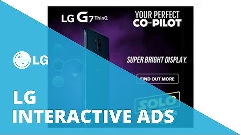 3D Interactive Ad for LG | DEMO | Sketchfab