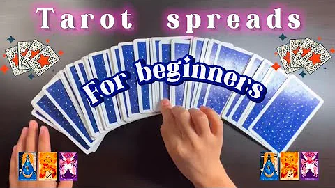 🔮 5 Easy Tarot Spreads for Beginners | Learn Tarot Reading Step-by-Step ✨