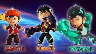 All tier of boboiboy earth | all levels of boboiboy earth explain in in Hindi screenshot 2