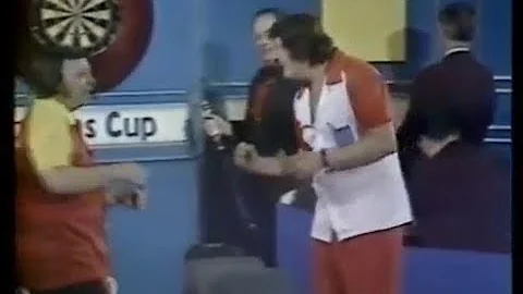 Eric Bristow vs Alan Evans 1981 Nations Cup SF