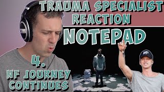 Trauma therapist REACTS to NF Notepad - NF Journey continues