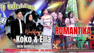 LIVE ROMANTIKA MUSIC WEDDING KOKO & ELLA - CBHD SHOOTING - WERU WERDOYO