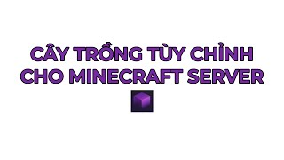 Server Tutorial #128: ItemsAdder - Tùy Chỉnh Cây Trồng Siêu Nhanh Trong Minecraft Server