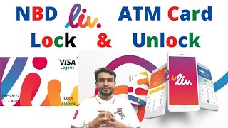 How to Lock and Unlock Emirates NBD Liv Account ATM Debit Card || Liv Bank Account Settings screenshot 2