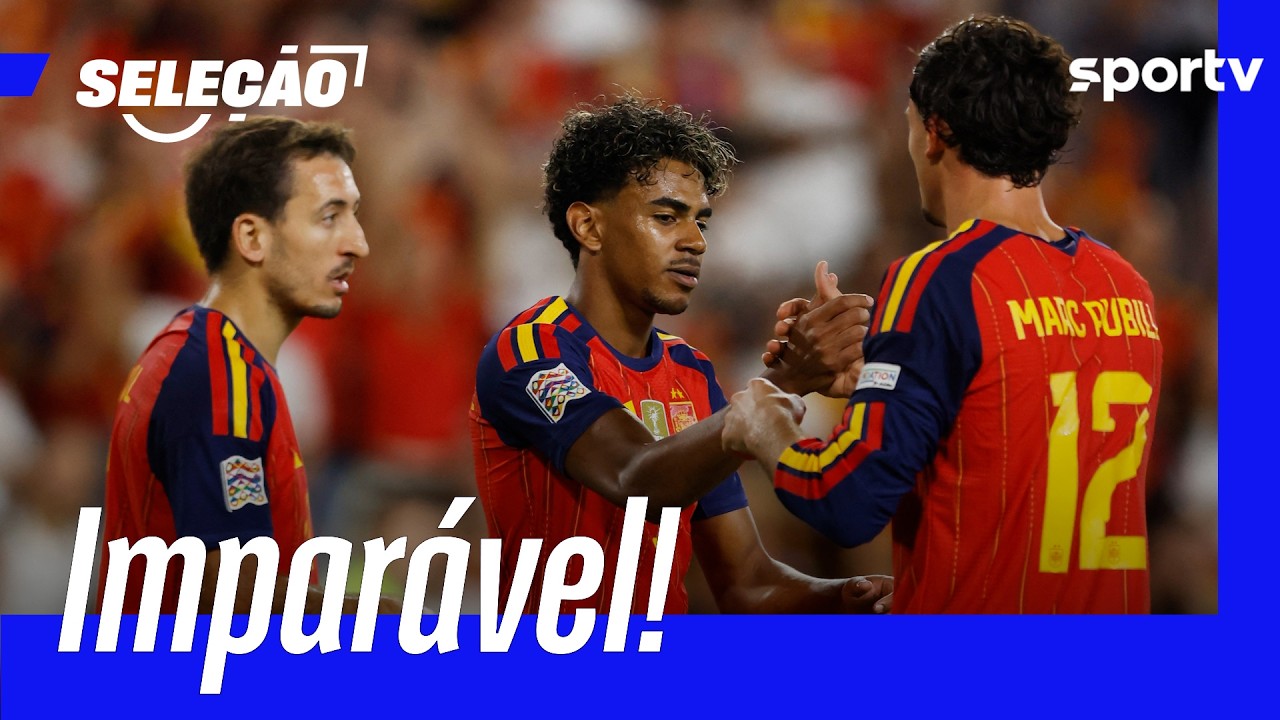 ESPANHA GOLEIA A CROÁCIA E CHEGA A 40 JOGOS DE INVENCIBILIDADE | Seleção | sportv
