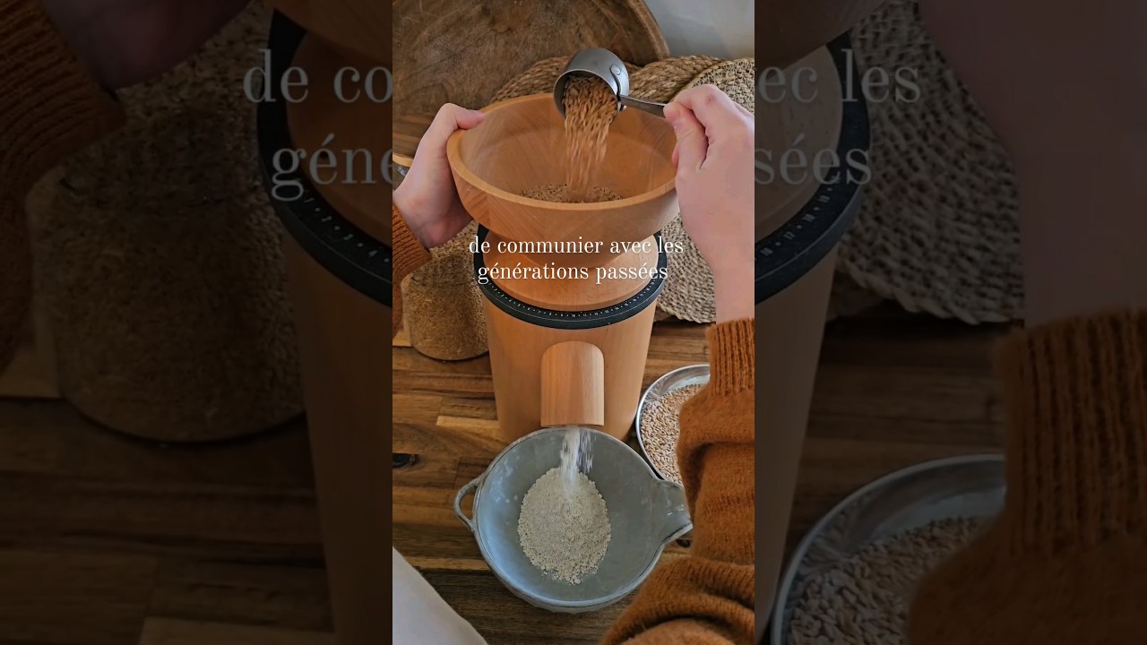 Faire sa farine maison - YouTube