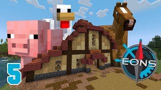 Eons Minecraft SMP Episode 5 Barnyard Blast