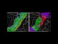 September 10 2016 - KILN Radar Reflectivity/Velocity Animation