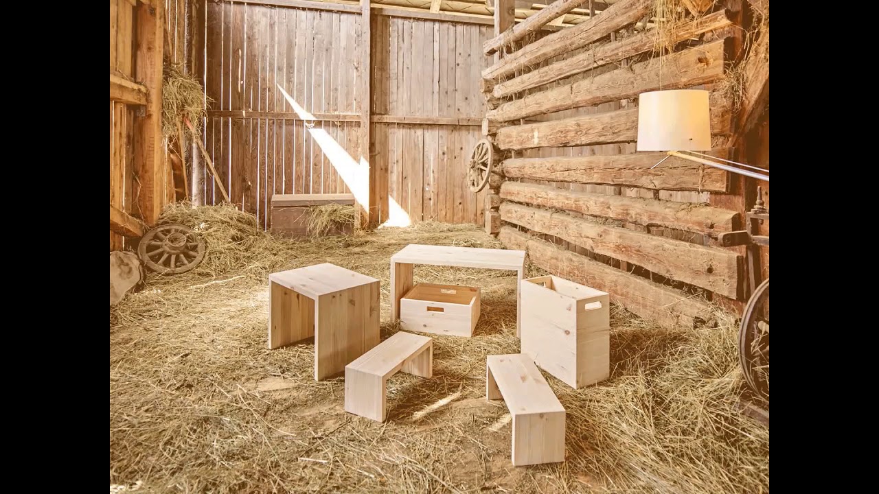 MULTI-TALENTIERT - Multifunktionale Möbel aus Holz für das Kinderzimmer