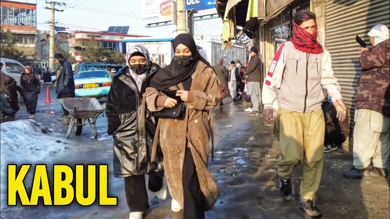 Kabul Winter Walking Tour 2026 🇦🇫 | Afghanistan Street Life in 4K