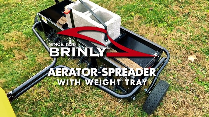 Brinly-hardy Tow-behind Aerator/spreader Discounts Collection | www