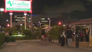 Cuban exiles in South Florida gather at Versailles celebrating Raul Castro's indictment