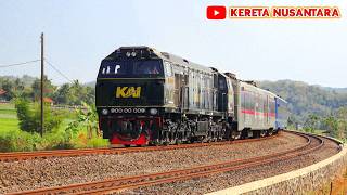KERETA API PANJANG‼️ MENEMUKAN 26 KERETA API MELINTAS DI PERLINTASAN DAN TIKUNGAN BESAR
