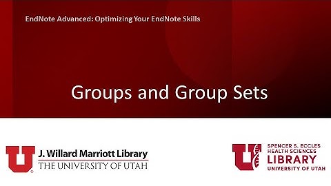 Groups and Group Sets