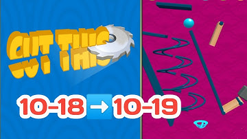 cut this level 10-18 to 10-19 gameplay android, ios game