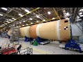 Watch Engineers Join SLS Rocket Parts to Form Artemis II Core Stage