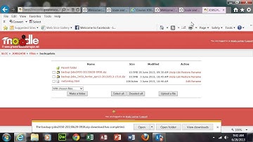 SLCC Moodle Backup/Restore Video